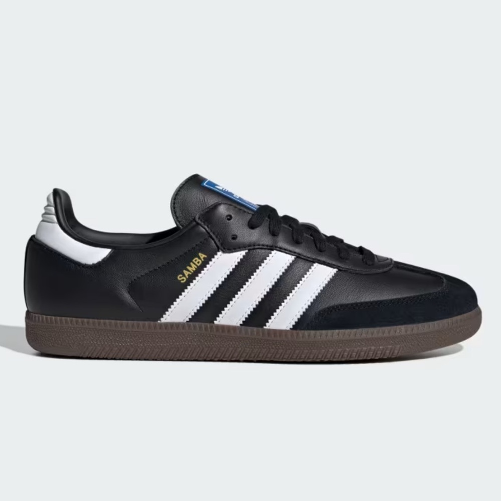 NIB ADIDAS Samba OG Shoes Black Women’s New Size 9 (5462) - Picture 3 of 12